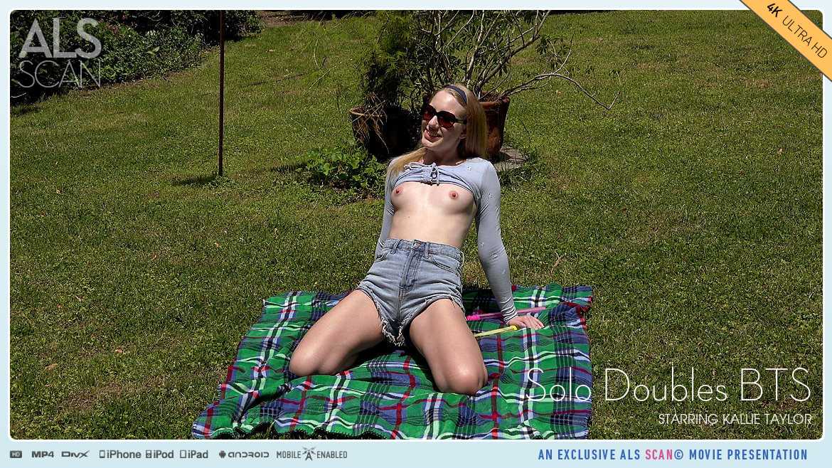 PaliVideo - (ไม่เซ็นเซอร์) Kallie Taylor Solo Doubles BTS