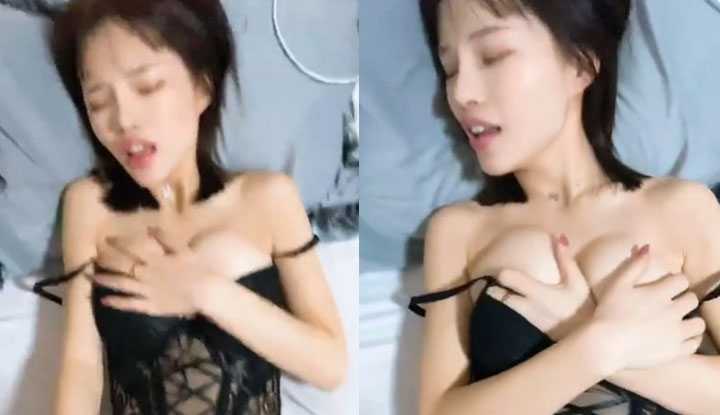 PaliTube - "91 สาวสวยฮานหลิง" แฟนสาวนมสวยโดนกระแทกหี น้ำไหลเยอะมากครางเก่ง! (7)