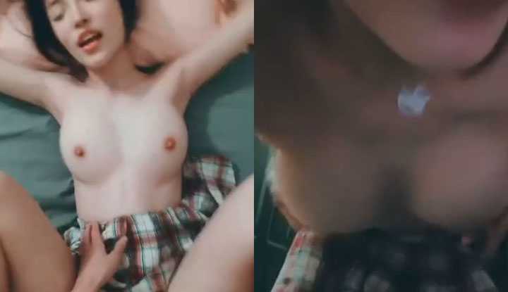 PaliTube - "91 สาวสวยฮานหลิง" เข้าข้างหลังแล้วถูนมตอนเย็ด ~ เด็ดมาก เล่นบนเตียงเก่ง!