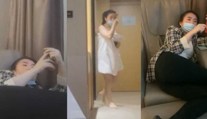 PaliTube - ภาพแคนดิดที่เร้าอารมณ์ สาวส่งของให้ความร่วมมือและอร่อยมาก~