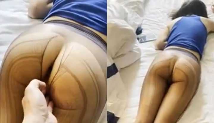 PaliTube - สาวขายาวในถุงน่อง barebacked เข้า ใหญ่ ดิ๊ก