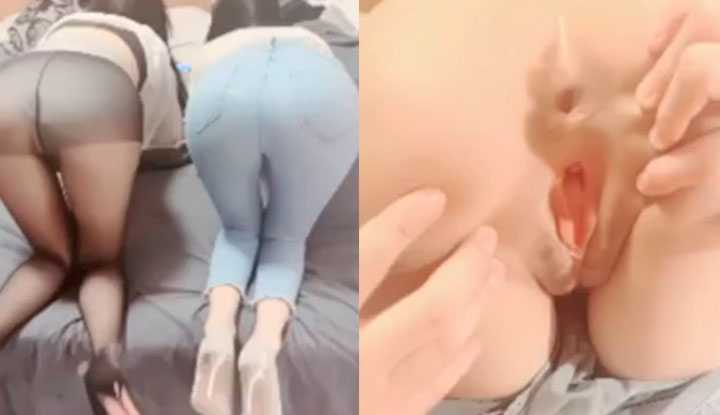 PaliTube - พี่สาวโพสต์ -00 ที่ดีที่สุดสองคนของ Shuangfei อวดหอยเป๋าฮื้อสีขาวและอ่อนโยนที่ดีที่สุดและก้นของพวกเขากำลังรอให้ฉันระยำ