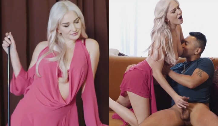 PaliTube - น้องสาวผมทอง โดนหนุ่มจีน ดูดนมเข้าไป  ยอมให้เย็ดง่ายๆ ซะ