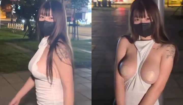 PaliTube - สาวหื่น ดึกดื่น ออกมาเดินโชว์ของ