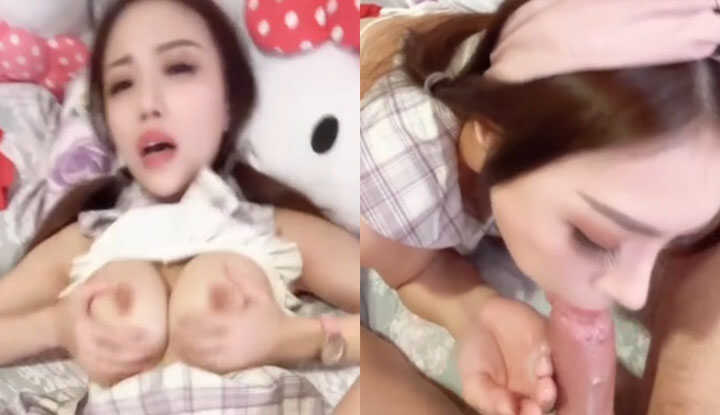 PaliTube - สาวนมใหญ่ ใส่ชุดนักเรียน โดนแอบดู แล้วโดนเย็ดท่าหมา