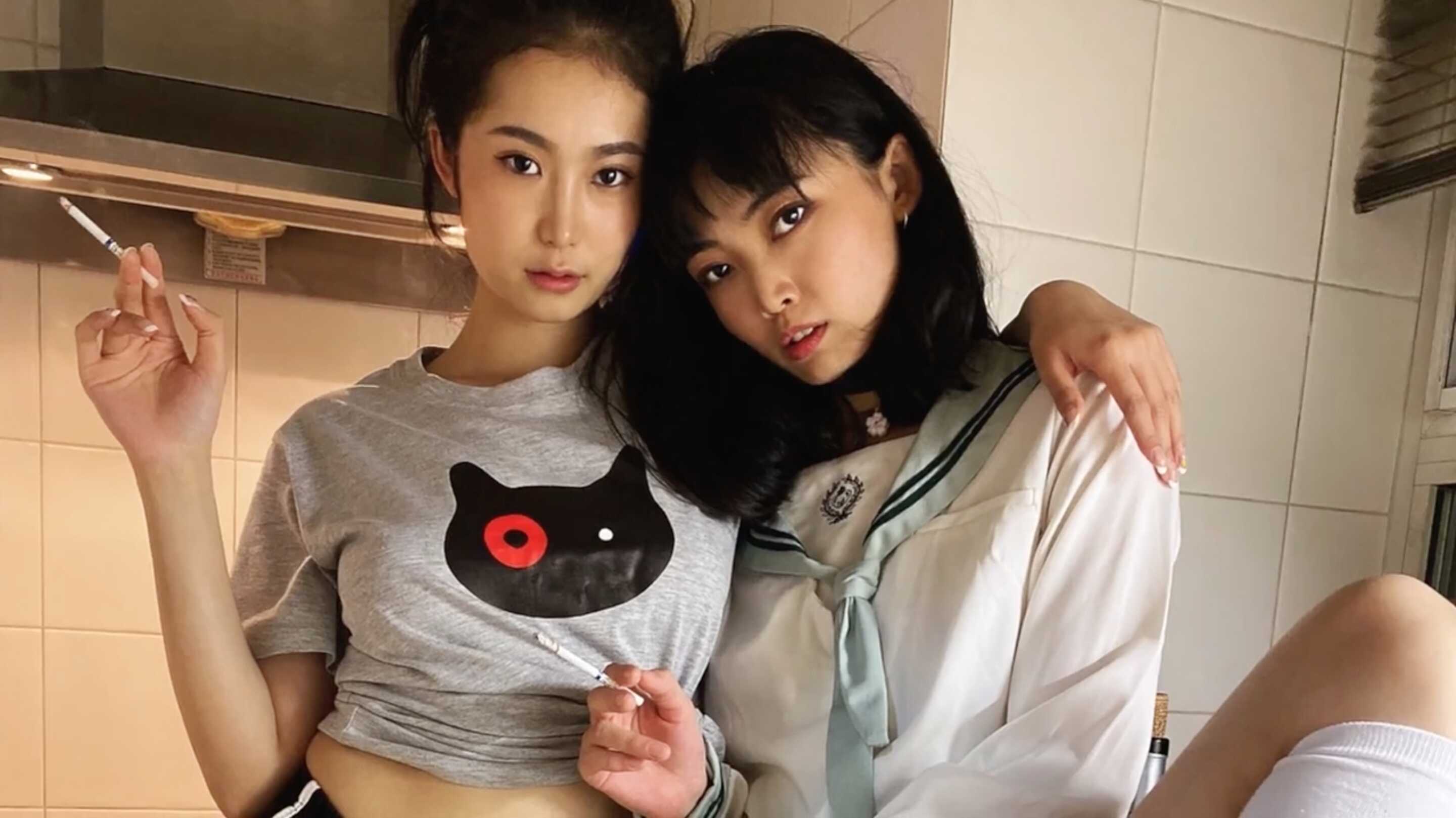 PaliTube - การถ่ายทำหญิงคนแรกของ Meow และ Neko 2 ~