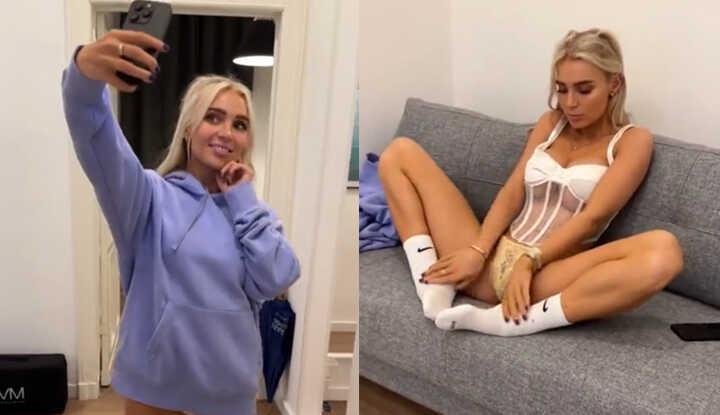 PaliTube - ดูเหมือนว่าอะไรบางอย่างได้ออกมาสำหรับ Alexis Blond Alexisshv~