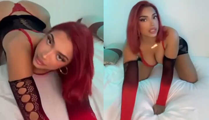 PaliTube - Mel popss ชอบพูดคุยสกปรกตอนมีเซ็กส์ เหมือนกับไซด์ไลน์ที่ถูกจัดการอย่างหยาบคายบนเตียง และคลิปหลุด mym ได้รั่วออกมา