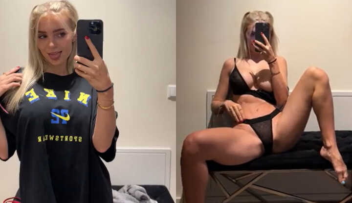 PaliTube - Alexis Blond Alexisshv ได้กลายเป็นเสือขาวตัวน้อยแล้ว ตอนนี้ คุณอยากจะลูบมันไหม?