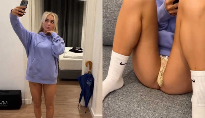 PaliTube - Alexis Blond-อุ๊ย... สิ่งของอะไรนั่นโผล่ออกมาจริงๆ ด้วย แต่ทำไมกางเกงในแบบ G-string พวกนี้ถึงบางเหมือนไม้จิ้มฟันขนาดนั้น mym video leak