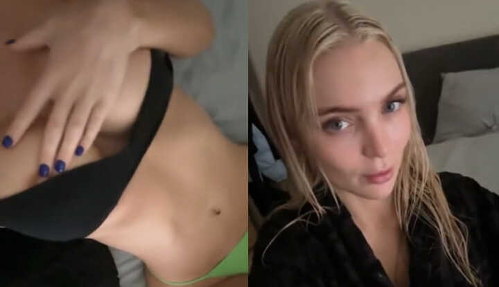 PaliTube - Alexis Blond-100% เปลือย!!! ท่าหมา!!!! คุณก็ชอบชักว่าวเหรอ ฉันโชว์ให้ดูได้นะ... ชุดชั้นในของฉันไม่เคยอยู่ตัวนาน mym video leak