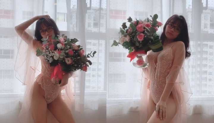 PaliTube - สาวนมโตในชุดแต่งงานสุดสยิว