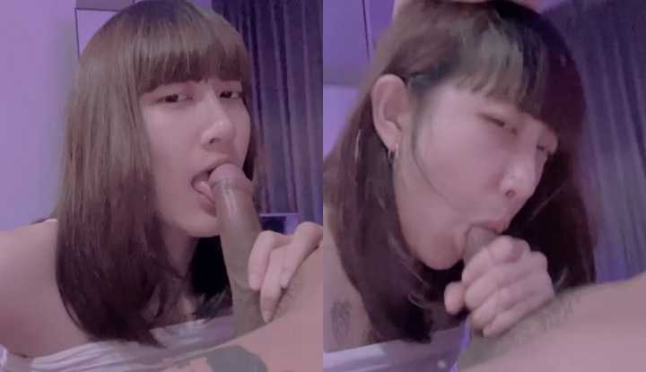 PaliTube - สาวโม้คเก่ง หน้าสวย ขอน้ำควยเป็นรางวัล