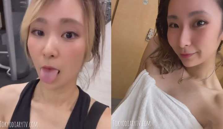PaliTube - สาวญี่ปุ่น แก้ผ้าโชว์ของดีให้แฟนคลับดูก่อนไปอาบน้ำ