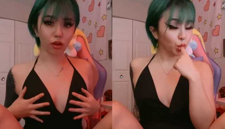 PaliTube - สาวเปรี้ยวผมสั้น หุ่นดี ใส่ชุดเซ็กส์ซี่ มายั่วแฟนคลับ