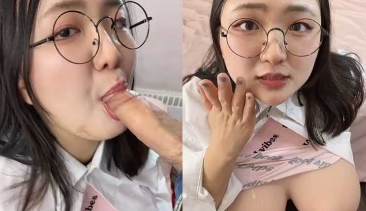 PaliTube - น้องแว่นนมใหญ่ ท่าดูดถึงใจมาก