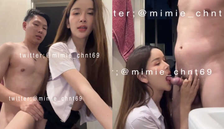 PaliTube - OnlyFans ทำให้เผยแพร่รั่ว ซี๊กเทปของ mimie_chnt69
