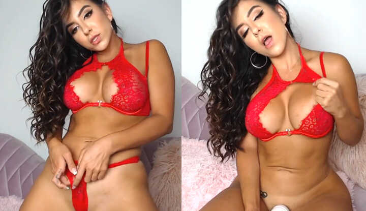 PaliTube - Lena The Plug ช่วยตัวเองด้วยของเล่น, วิดีโอ OnlyFans รั่วไหล