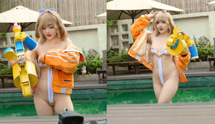 PaliTube - คลิปหลุด Yuumeilyn My Anis Cosplay - Nikke OnlyFans