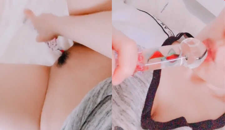 PaliTube - Hitomi ทำให้เกิดการรั่วไหลของน้ำโดยไม่ได้ตั้งใจขณะกำลังเล่น