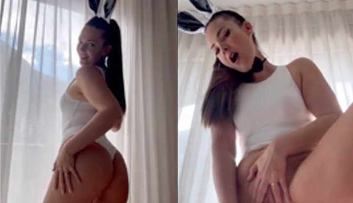 PaliTube - Ava Moore- สาวกระต่ายร้อนแรงยั่วหีหลังม่าน Onlyfans video leaked