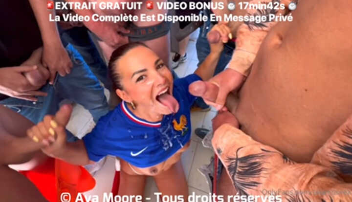 PaliTube - มาร่วมฉลองกับสาวเซ็กซี่นักฟุตบอล Ava Moore! คลิป Onlyfans หลุด