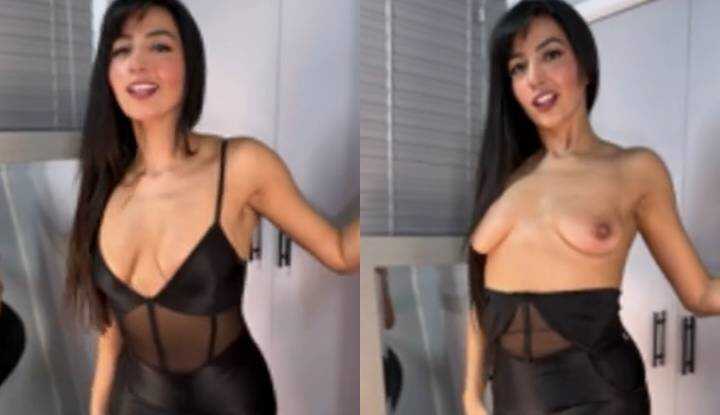 PaliTube - Aaliyah Yasin-เต้นรำและถอดเสื้อผ้าหน้ากระจกเพื่อยั่วยวนคุณ OnlyFans video leaked