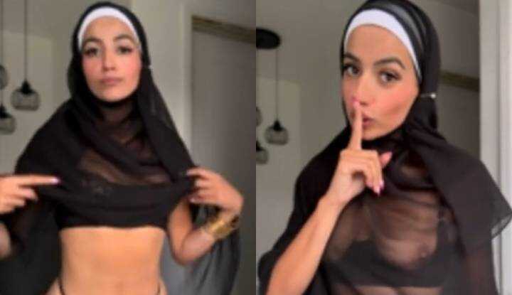 PaliTube - Aaliyah Yasin - ฉันกำลังเต้นอย่างลับๆ ให้คุณดูตอนที่สามีไม่อยู่ คลิป OnlyFans หลุด