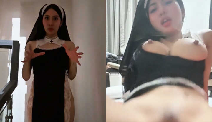 PaliTube - คลิปโป๊ 170 Poor Nun OnlyFans หลุด