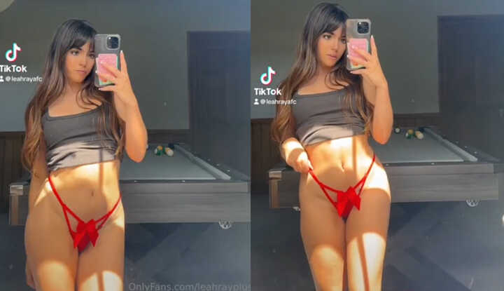 PaliTube - Leah Ray-Summers จบลงแล้ว ตอนนี้ก็เหมือนคริสต์มาสเลย lol แล้วเดาว่าใครห่อของขวัญให้คุณ Onlyfans video leaked