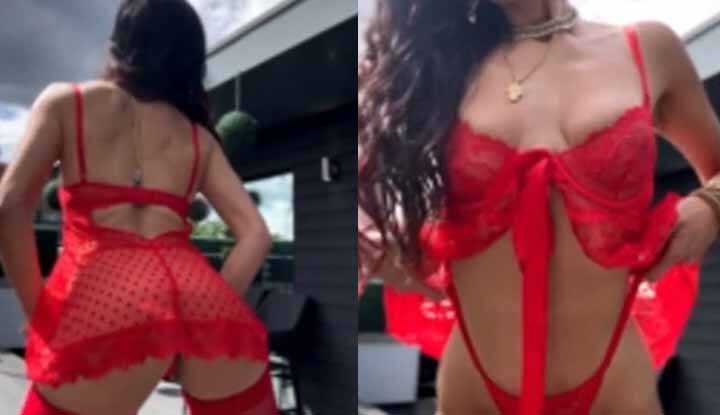 PaliTube - Aaliyah Yasin-สวมชุดเซ็กซี่สีแดงร้อนแรงเพื่อเล่น OnlyFans แบบเซ็กซี่ video leaked