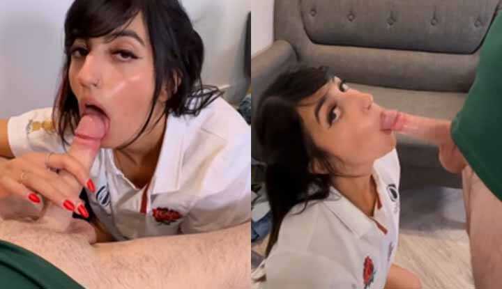 PaliTube - Aaliyah Yasin-ฉันปล่อยควยใหญ่ของผู้ชายไม่ได้ พอเจอเขา ฉันก็คุกเข่าลงรออมควยของเขา Onlyfans video leaked