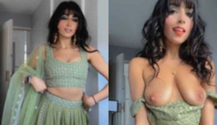 PaliTube - Aaliyah Yasin-ฉันชอบแกล้งคุณในเลห์งาคโชลีสีเขียวของฉัน ฉันดูเป็นยังไง Onlyfans video leaked