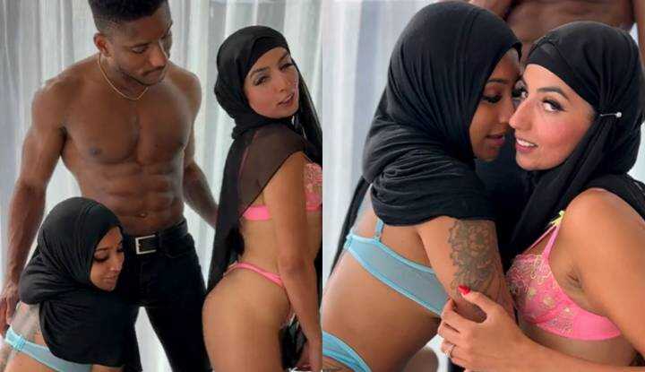 PaliTube - Aaliyah Yasin - พี่น้องสาวทั้งสองอยากถูกปรนเปรอโดยพี่ชายกล้ามโต OnlyFans video leaked.