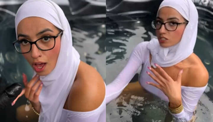 PaliTube - Aaliyah Yasin-สาวฮิญาบ Aaliyah ในบ่อน้ำร้อน BBC สั่งชัก OnlyFans video leaked