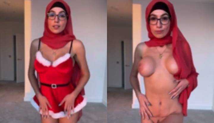 PaliTube - Aaliyah Yasin - คืนนี้ สาวคริสต์มาสกำลังปฏิบัติหน้าที่แจกของขวัญ OnlyFans video leaked