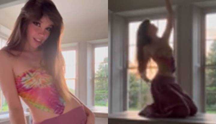 PaliTube - Belle Delphine - ดูการเต้นเตียงเซ็กซี่ของเธอ OnlyFans video leaked