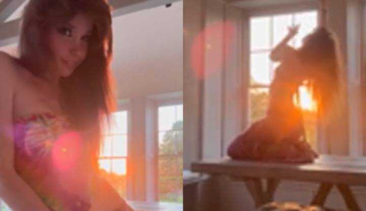 PaliTube - Belle Delphine- ในช่วงเวลาที่โรแมนติกนี้ ขออุทิศการเต้นรำให้คุณ Onlyfans video leaked