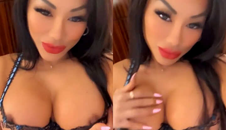 PaliTube - CJ Miles - สวมชุดชั้นในเซ็กซี่บนเตียงรอคุณอยู่