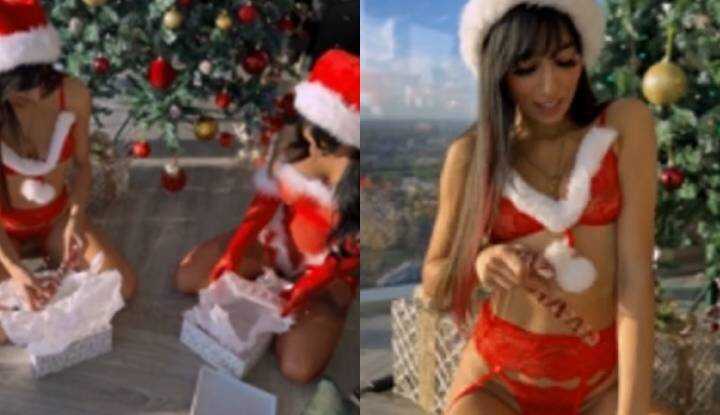 PaliTube - Aaliyah Yasin - ลูกอมคริสต์มาสนี้เหมาะสำหรับยัดเข้าไปในหี Onlyfans video leaked.