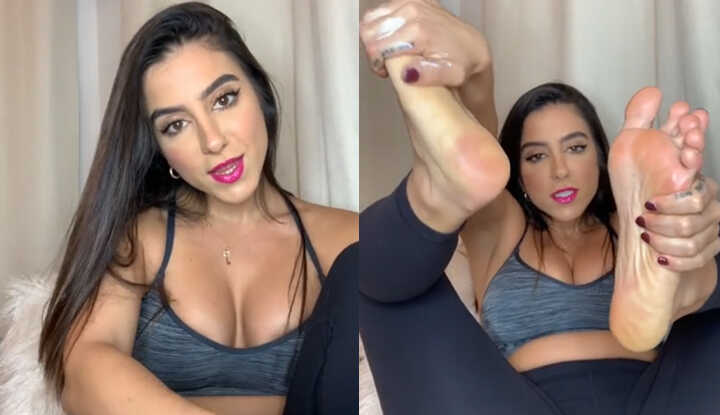 PaliTube - Lena The Plug-อยากแตกบนนิ้วเท้าสวย ๆ ของฉัน OnlyFans video leaked