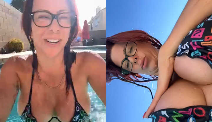 PaliTube - Alexis Fawx-ป้านมใหญ่ อาบแดดกับคุณ OnlyFans video leaked