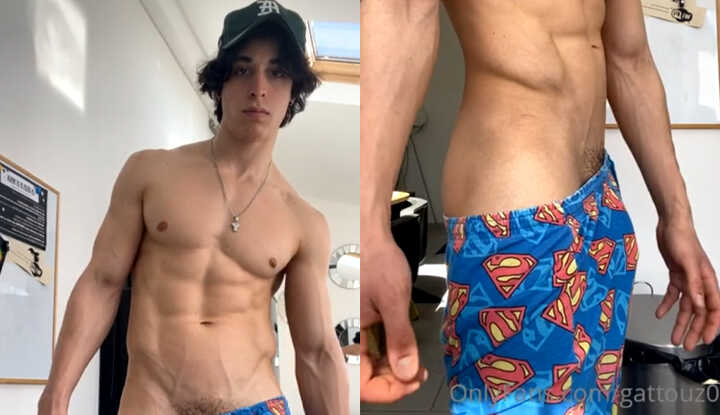PaliTube - Youssef khelil-อะไรซ่อนอยู่ในก้อนนูนใหญ่ในกางเกงนั้น? Onlyfans video leaked