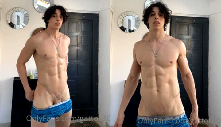 PaliTube - Youssef Khelil - เส้นกล้ามเนื้อเซ็กซี่ เกือบถูกจับได้กับควยของเขา