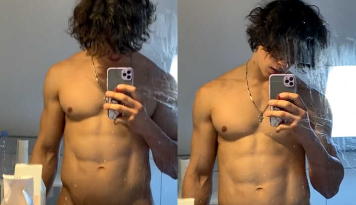 PaliTube - Youssef Khelil- เห็นกระจกในห้องน้ำและอยากถ่ายสำหรับ OnlyFans video leaked