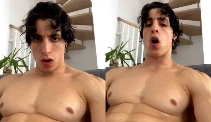 PaliTube - Youssef khelil - กล้ามเนื้อช่วยตัวเองคนเดียวเสียงคราง Onlyfans video leaked.