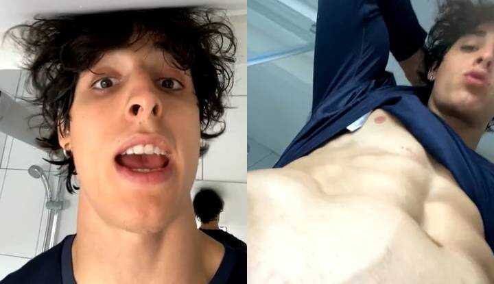PaliTube - Youssef Khelil- เซลฟี่หน้าท้องเซ็กซี่ระยะใกล้ OnlyFans video leaked