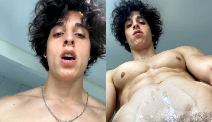 PaliTube - Youssef khelil- 射太多了，要來幫我舔乾淨嗎？ Onlyfans video leaked