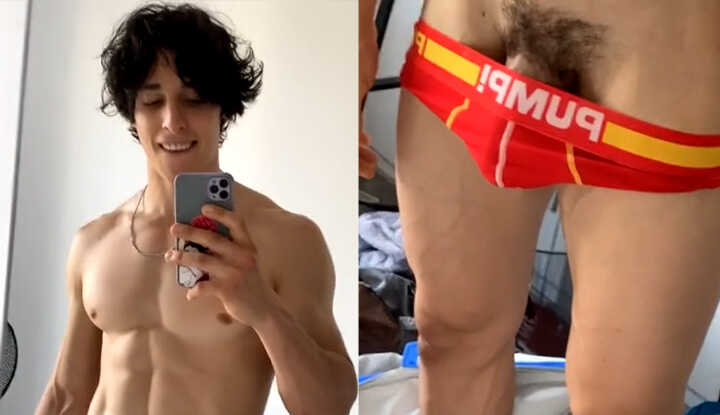 PaliTube - Youssef khelil- กำลังจะเด้งออกจากกางเกงใน! Onlyfans video leaked