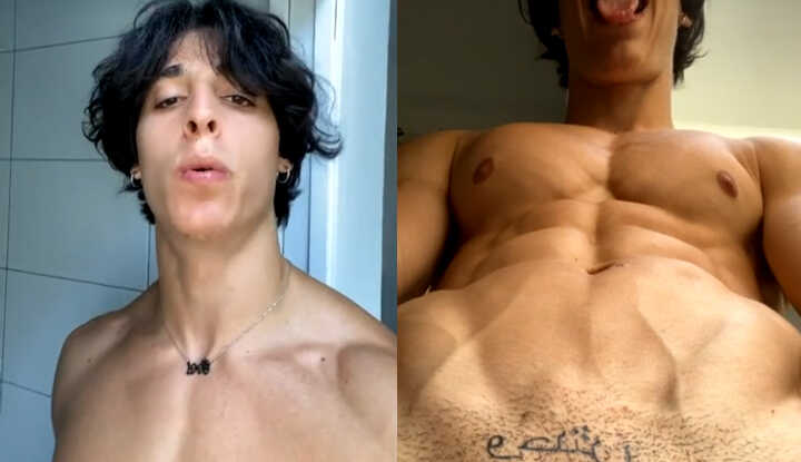 PaliTube - Youssef khelil- อยากให้ฉันดึงลงไปอีกนิดไหม? Onlyfans video leaked
